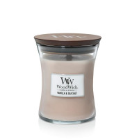 Ароматическая свеча с ароматом ванили и морской соли Woodwick Vanilla &amp; Sea Salt