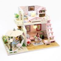 3D Интерьерный конструктор DIY House Румбокс Hongda Craft &quot;Розовый рай&quot;