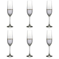 Набор бокалов для шампанского Bohemia Viola Club 0.19 л