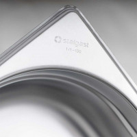 Гастроємності сталь GN 1/4 Stalgast Eco 26.5x16.2 см