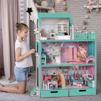 Кукольный дом без мебели NestWood &quot;Люкс&quot;