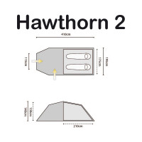 Палатка Highlander Hawthorn 2 Olive