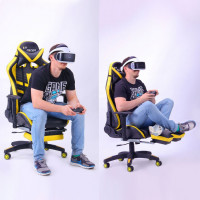 Геймерское кресло с подставкой под ноги AMF VR Racer Original