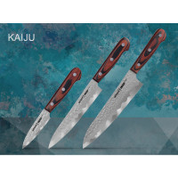 Набор кухонных ножей &quot;Поварская тройка&quot; Samura Kaiju 3 шт