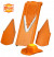 Вставка 10 мм для овощерезки Borner Trend / Optima оранжевая