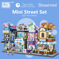 3D конструктор LOZ Street Mini blocks "Салон краси"