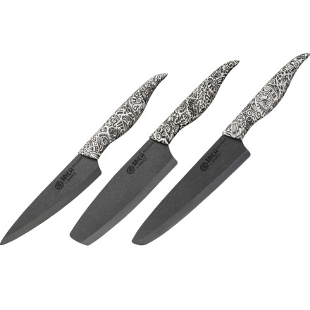 Набір кухонних ножів "Кухарська трійка" Samura Inca 3 шт
