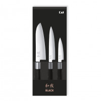 Набор ножей KAI Wasabi Black (3 шт)