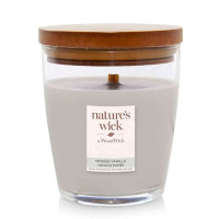 Ароматическая свеча с ароматом дымной ванили Woodwick Nature's Wick Smoked Vanilla 284 г