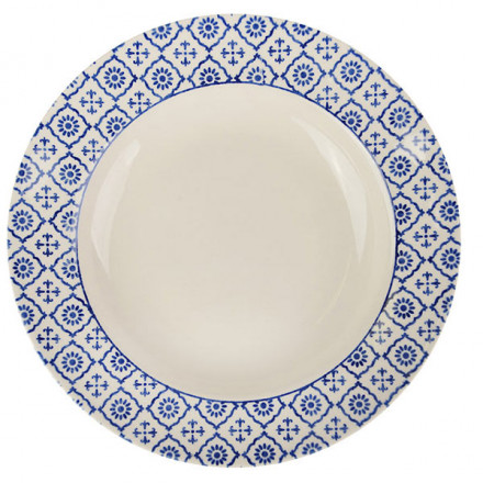 Тарелка глубокая Claytan Ceramics Сюзанна 24 см