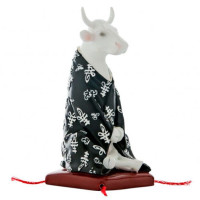 Коллекционная статуэтка Cow Parade корова Meditating Size M Коллекционная статуэтка Cow Parade корова Meditating Size M