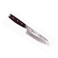 Нож сантоку с рифлением Yaxell Super Gou 16.5 см