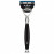 Набор для бритья MÜHLE RYTMO бритва под Gillette® Fusion, щетинная кисточка, подставка для бритвы, металл (4 пр)