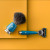 Набор для бритья MÜHLE RYTMO бритва под Gillette® Fusion, щетинная кисточка, подставка для бритвы, металл (4 пр)