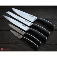 Набор кухонных ножей Vinzer Crystal (6 предметов)