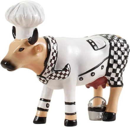 Статуетка Cow Parade корова Chef Cow, 15×5×11 см