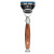 Набор для бритья MÜHLE SOPHIST бритва под Gillette® Fusion, помазок из щетины барсука, подставка (4 пр)