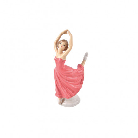 Фігурка декоративна Lefard Балерина в рожевому 19 см