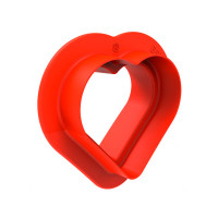 Силиконовая форма для десертов Silikomart HEARTIX 85 мл