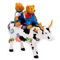 Коллекционная статуэтка Cow Parade корова Teddy Bears on the Moove Size M Коллекционная статуэтка Cow Parade корова Teddy Bears on the Moove Size M