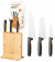 Набор ножей Fiskars  Functional Form с бамбуковой подставкой, 3 шт 1057553
