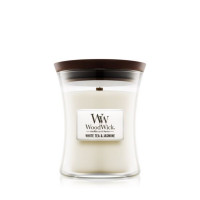 Ароматическая свеча с ароматом жасмина Woodwick White Tea &amp; Jasmine