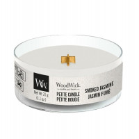 Ароматическая свеча с ароматом жасмина Woodwick White Tea &amp; Jasmine