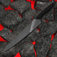 Кухонный нож для тонкой нарезки Samura Golf Stonewash 25.1 см