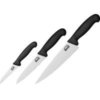 Набір кухонних ножів "Кухарська трійка" Samura Butcher 3 шт