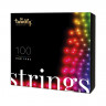 Smart LED Гирлянда Twinkly Strings RGB BT+WiFi кабель чёрный