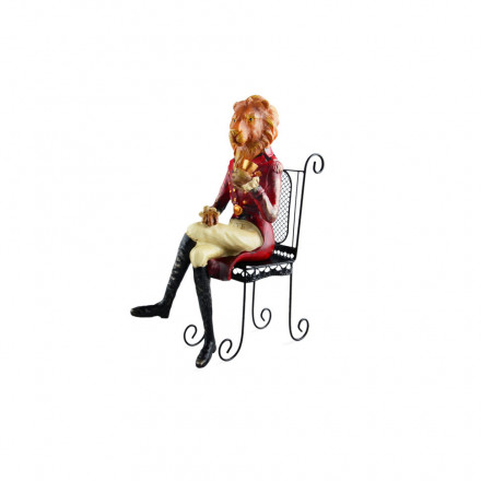 Фігурка декоративна Lefard Джентельмен на стільці 29 см