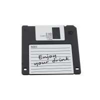 Костер The Bars Floppy Disk 10x10 см