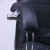 Кресло AMF Орион CF хром Кожа Сплит черная AMF-032859