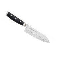 Нож сантоку с рифлением Yaxell Gou 16.5 см