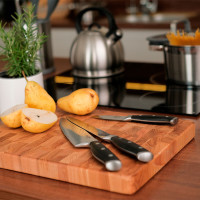 Кухонный нож для мяса Vinzer Ivory Line 20.3 см