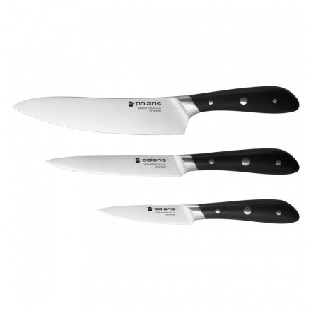 Набір кухонних ножів Polaris Solid-3SS (3 пр)