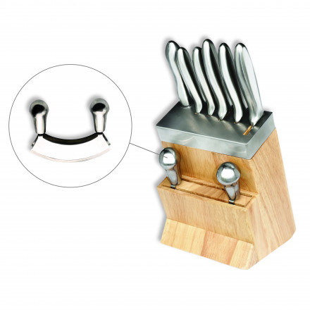 Блок с кухонными ножами TB Groupe (7 пр)
