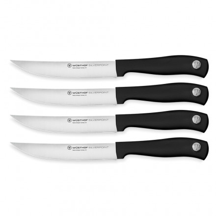Набір ножів для стейка Wusthof New Silverpoint 12 см (4 шт)