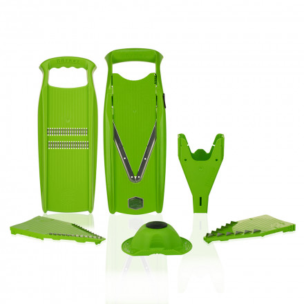 Овочерізка V5 Prima Plus + роко-терка для моркви по-корейськи Borner