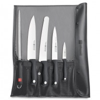 Кухарський набір ножів в чохлі Wusthof Silverpoint (6 пр)