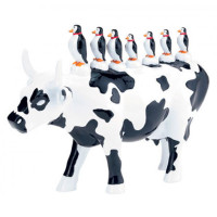 Коллекционная статуэтка Cow Parade корова Transporte Coletivo Size M Коллекционная статуэтка Cow Parade корова Transporte Coletivo Size M