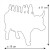 Коллекционная статуэтка Cow Parade корова Transporte Coletivo Size M