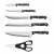 Набір ножів в колоді BergHOFF Essentials 7 пр.