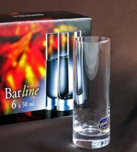 Стопки для водки Bohemia Barline 6 шт. 0.05 л