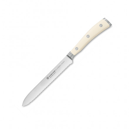 Кухонный нож колбасный Wusthof New Classic Ikon Creme 14 см