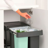 Набор ведер для мусора Brabantia Sort&amp;Go 3шт x (10 л, 10 л, 20 л)