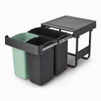 Набор ведер для мусора Brabantia Sort&amp;Go 3шт x (10 л, 10 л, 20 л)