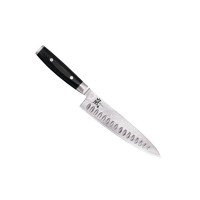 Кухонный нож поварской с рифлением Yaxell Ran 20 см