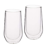 Набор стаканов с двойными стенками KitchenCraft Highball 0.38 л