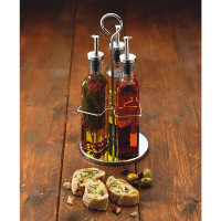 Набор бутылок для масла и уксуса на подставке KitchenCraft 0.27 л